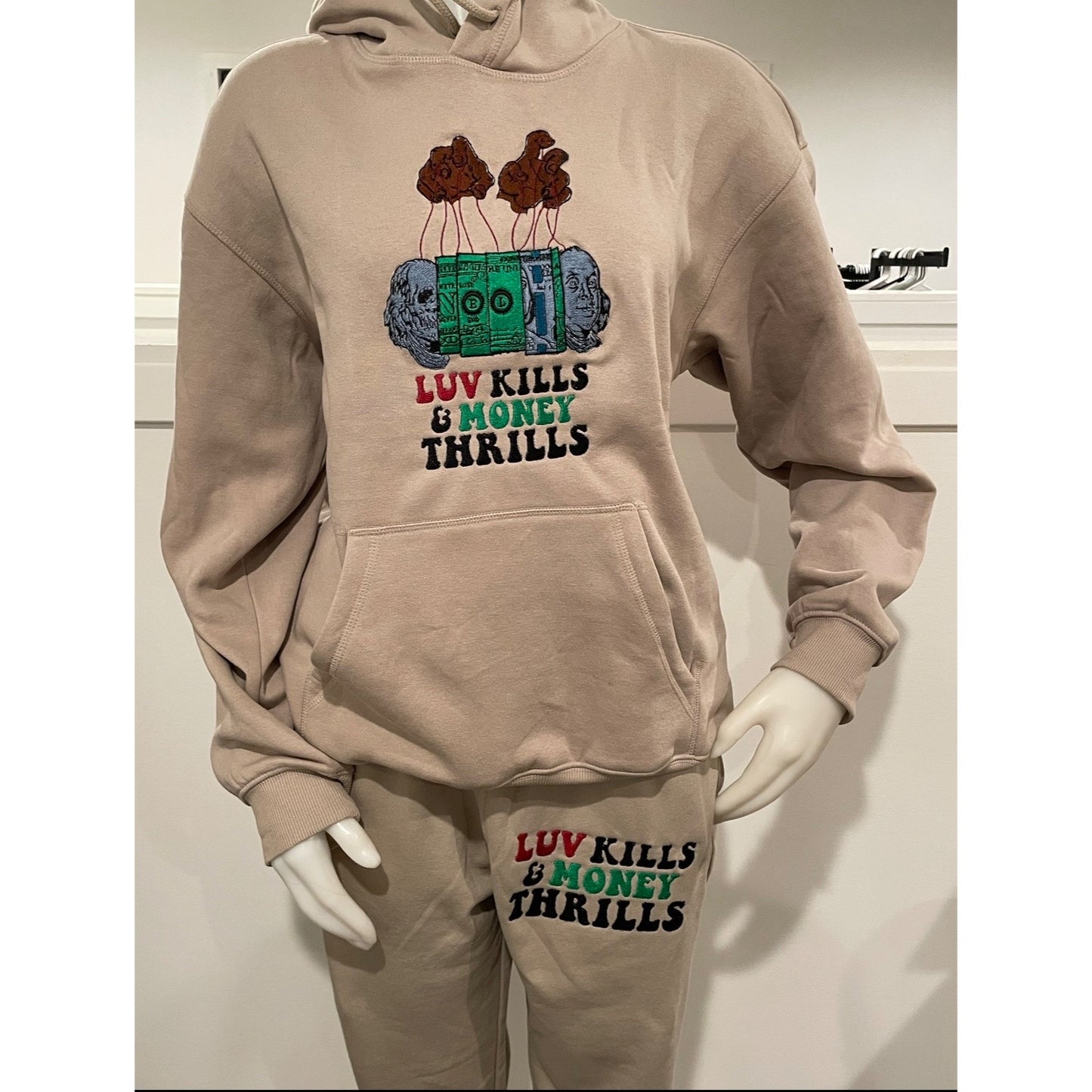 Love Kills & Money Thrills Sweatsuits